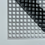 Aluminium  Eloxiert E6/EV1 Silber Lochblech QG8-12 - 1,5mm dick