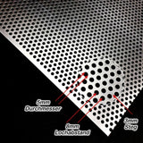 Aluminium- U-Profil - 1,5mm dick -  RV5-8 - 1000mm lang