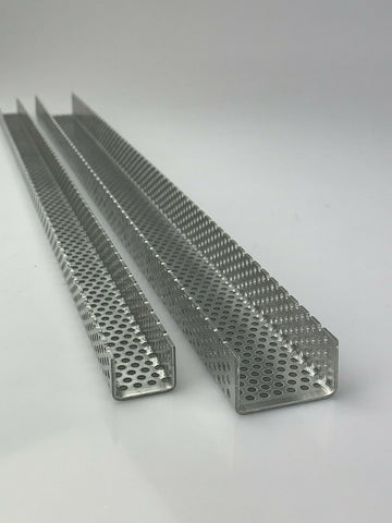 Aluminium- U-Profil - 1,0mm dick -  RV5-8 - 1000mm lang