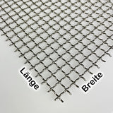 Aluminium Wellengitter MW 10 x 10 - 2,0mm dick