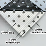Aluminium Lochblech- QG 10-30- 2,0mm