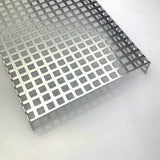 Abdeckungsgitter für Terrarien - Lochblech Aluminium