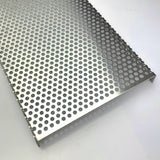 Abdeckungsgitter für Terrarien - Aluminium Lochblech RV5-8