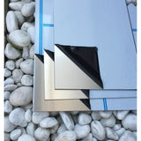 Aluminiumblech - 5,0mm dick - einseitig foliert