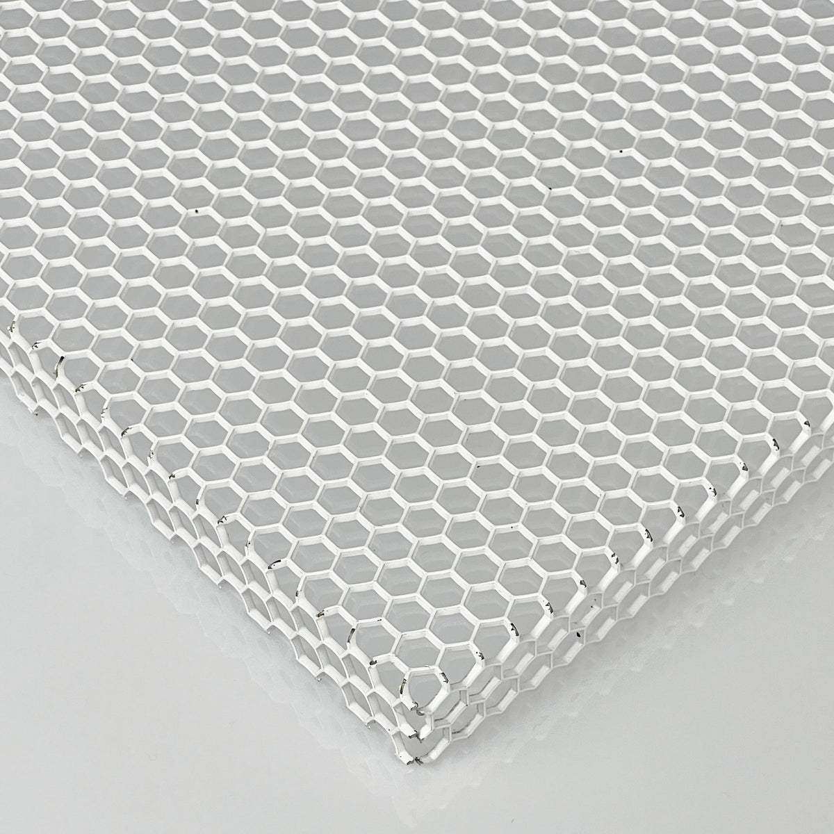 Stahl Lochblech Hexagonal 1,0mm dick Schwarz online bestellen