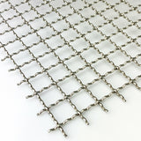 Edelstahl Roh - Wellengitter MW20x20 - 2,5mm dick