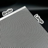 Edelstahl Lochblech -  RV3-4 - 1,0mm dick