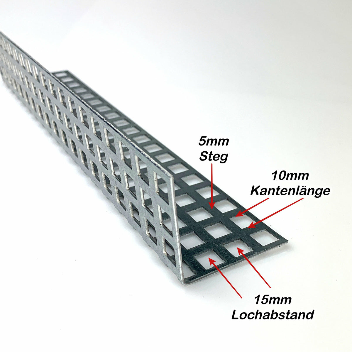 Stahl verzinkt L-Profil 1,5mm dick Winkel Lochblech online Bestellen –  Doone GmbH