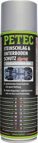 PETEC Steinschlag- & Unterbodenschutz Grau 500 ml