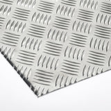 Aluminium Riffelblech Quintett 3,5/5 mm – Oberfläche der Ronde