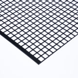 Stahl verzinkt Lochblech Schwarz QG10-12 t=2,0mm