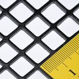 Stahl verzinkt Lochblech Schwarz QG10-12 t=2,0mm