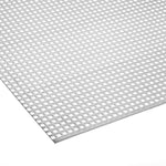 Stahl blank Lochblech QG5-8 - 1,5mm dick