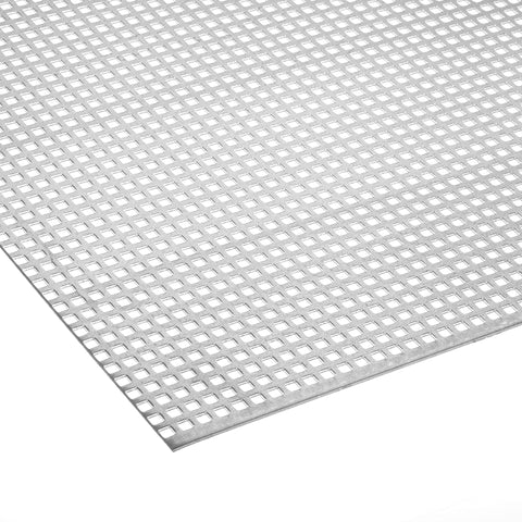 Stahl Blank Lochblech QG10-15 - 1,5mm dick