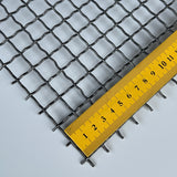 Stahl blank Wellengitter MW 15 x 15 t= 2,0mm dick