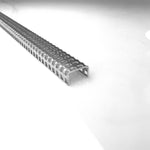 Aluminium- U-Profil - 1,5mm dick -  QG 5-8 - 1000mm lang