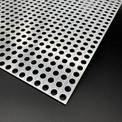 Lochblech aus Aluminium 1,0 mm Rv 3-5 - B&T Metall- und Kunststoffhandel  GmbH