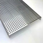 Abdeckungsgitter für Terrarien - Lochblech Aluminium 