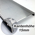 Abdeckungsgitter für Terrarien - Aluminium Lochblech RV5-8