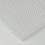 Stahl Kuchenblech Hexagonal HV6-6,7 - 1,5mm dick - Weiß