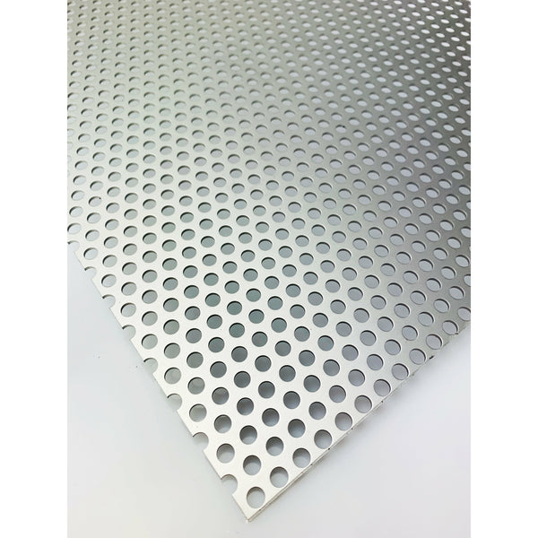 Aluminium 1,5mm dick Z-Profil Winkel Lochblech RV5-8 Kiesfang, Größe