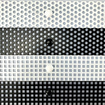 Stahl verzinkt - Magnetleiste - Pinnwand - Schwarz / Weiß