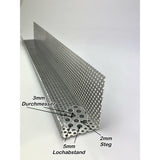 Aluminium - Kiesfangleiste mit 2 Kanten - RV3-5 - 1000mm lang