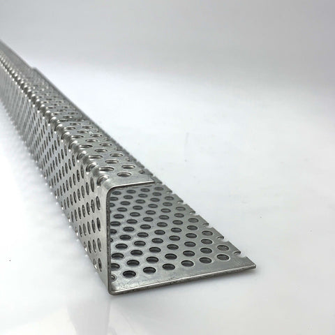 Aluminium - Kiesfangleiste mit 2 Kanten - RV5-8 - 1000mm lang