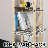 Regalboden für Ikea Hack Ivar bodenplatte