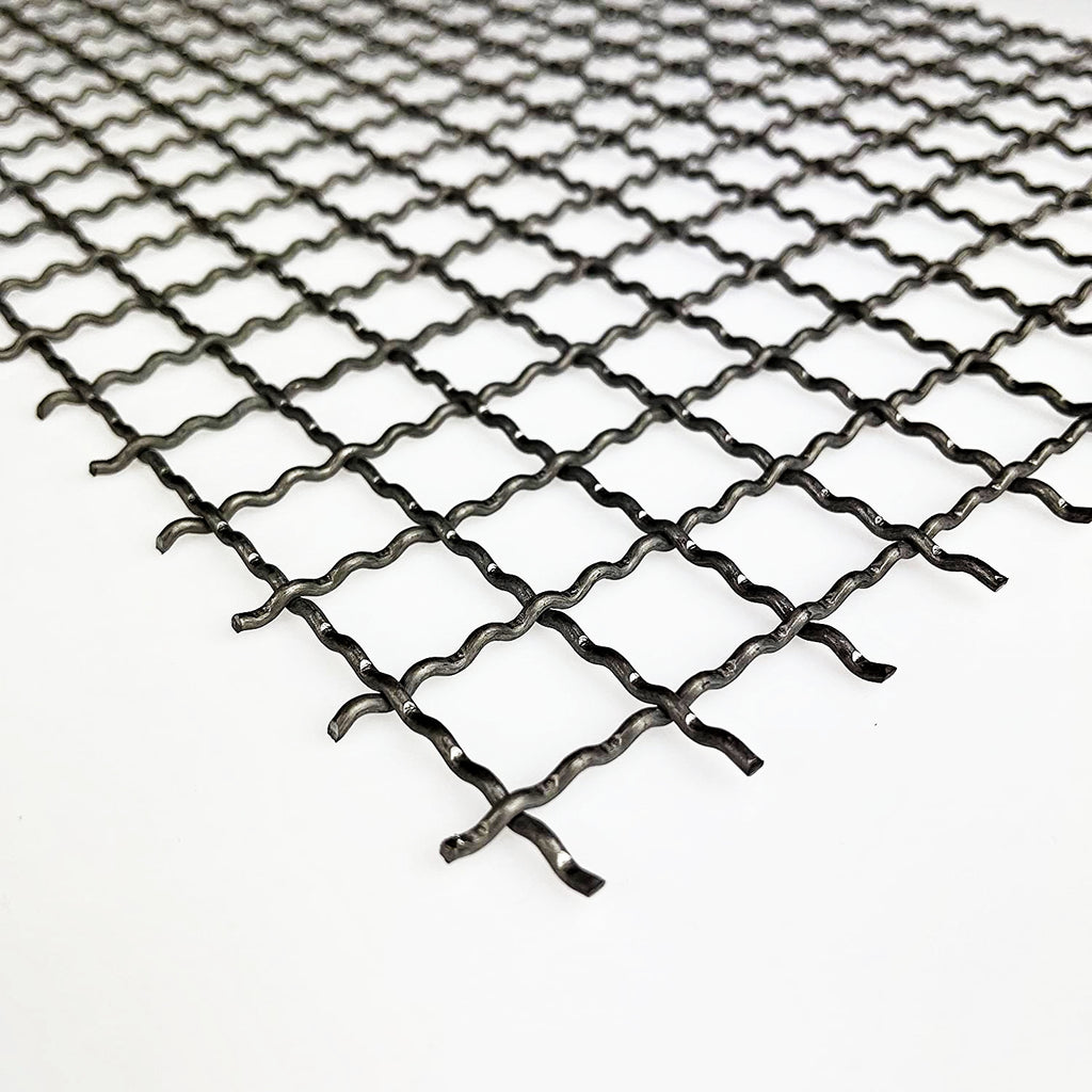 Stahl verzinkt Wellengitter MW10x10 t=2mm Wunschzuschnitt nach Maß ZUSCHNITT Stahl verzinkt Wellengitter MW10x10 t=2mm Wunschzuschnitt nach Maß ZUSCHNITT