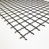 Stahl blank Wellentgitter 15 x 15 mm Maschenweite, 2mm dicke