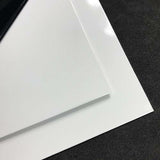 Aluminiumblech Weiß pulverbeschichtet - 1,5mm dick - Einseitg mit Schutzfolie